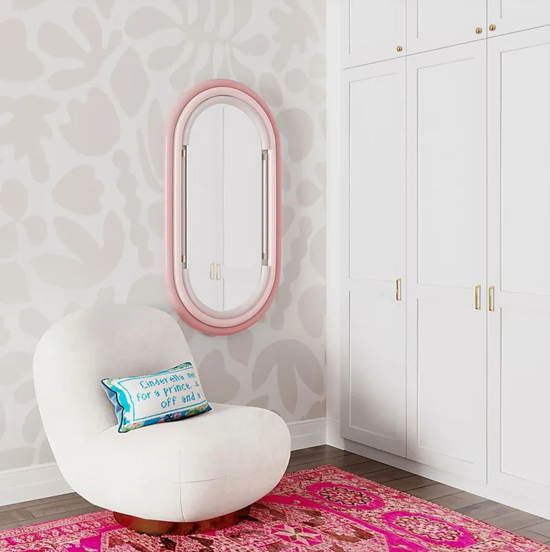 Coada II Pink Wall Mirror