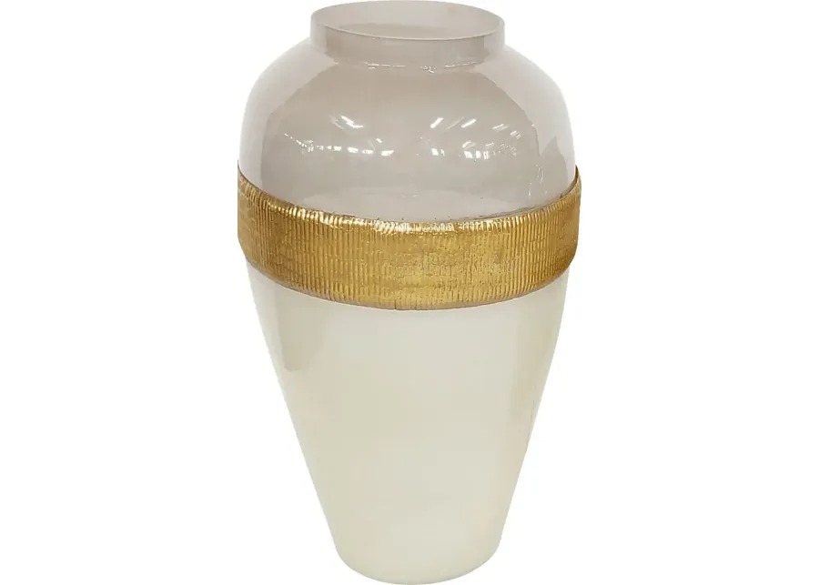 Shonway White Vase