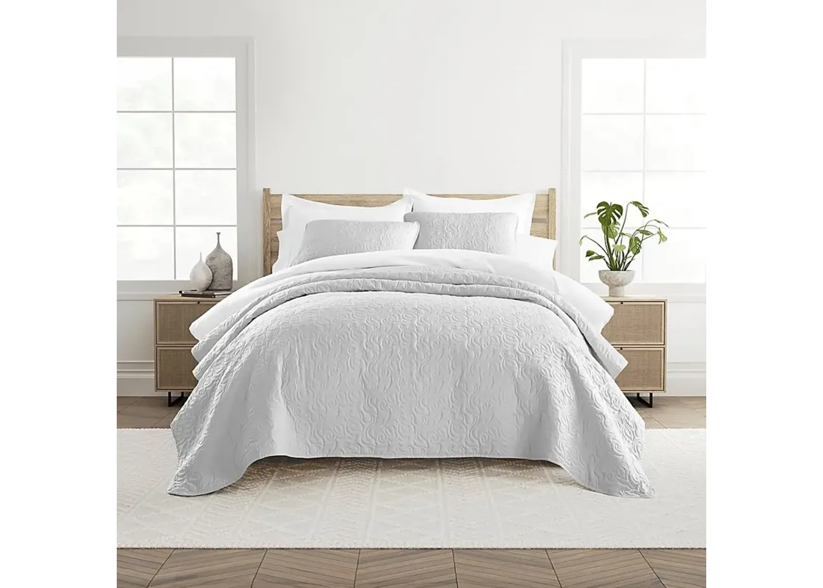 Goldhorn Gray 2 Pc Twin Quilt Set