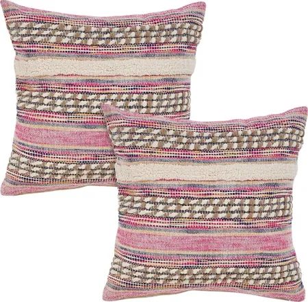 Midholm Pink Accent Pillow Set of 2