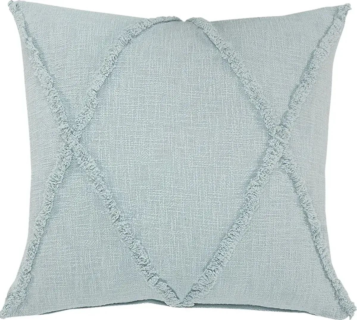 Rosellar Light Blue Accent Pillow Set of 2