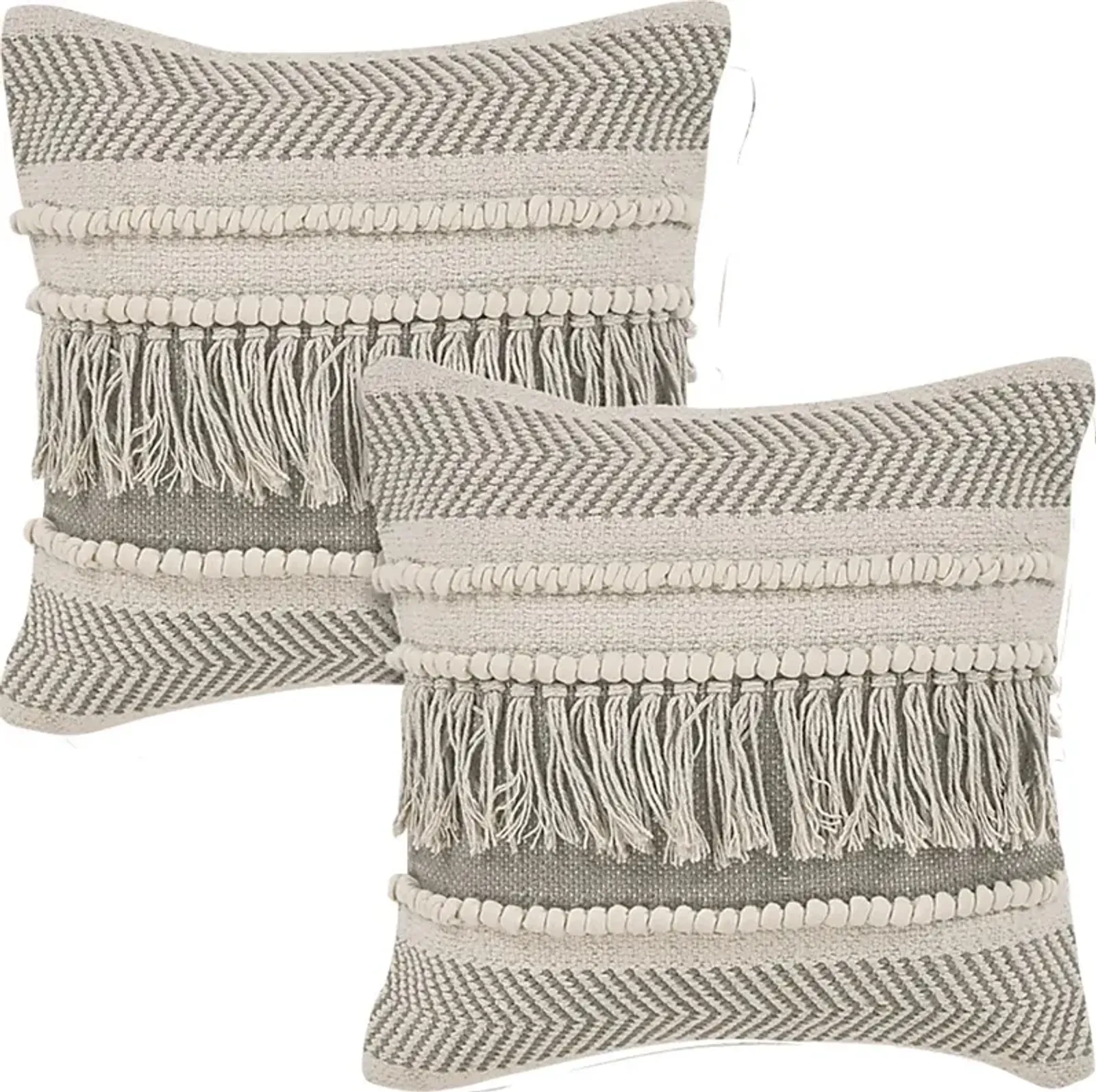 Sefora Beige Accent Pillow Set of 2