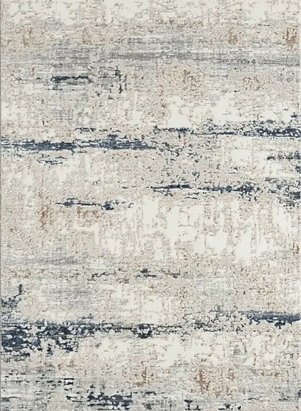 Savalem Navy 5' x 7' Rug