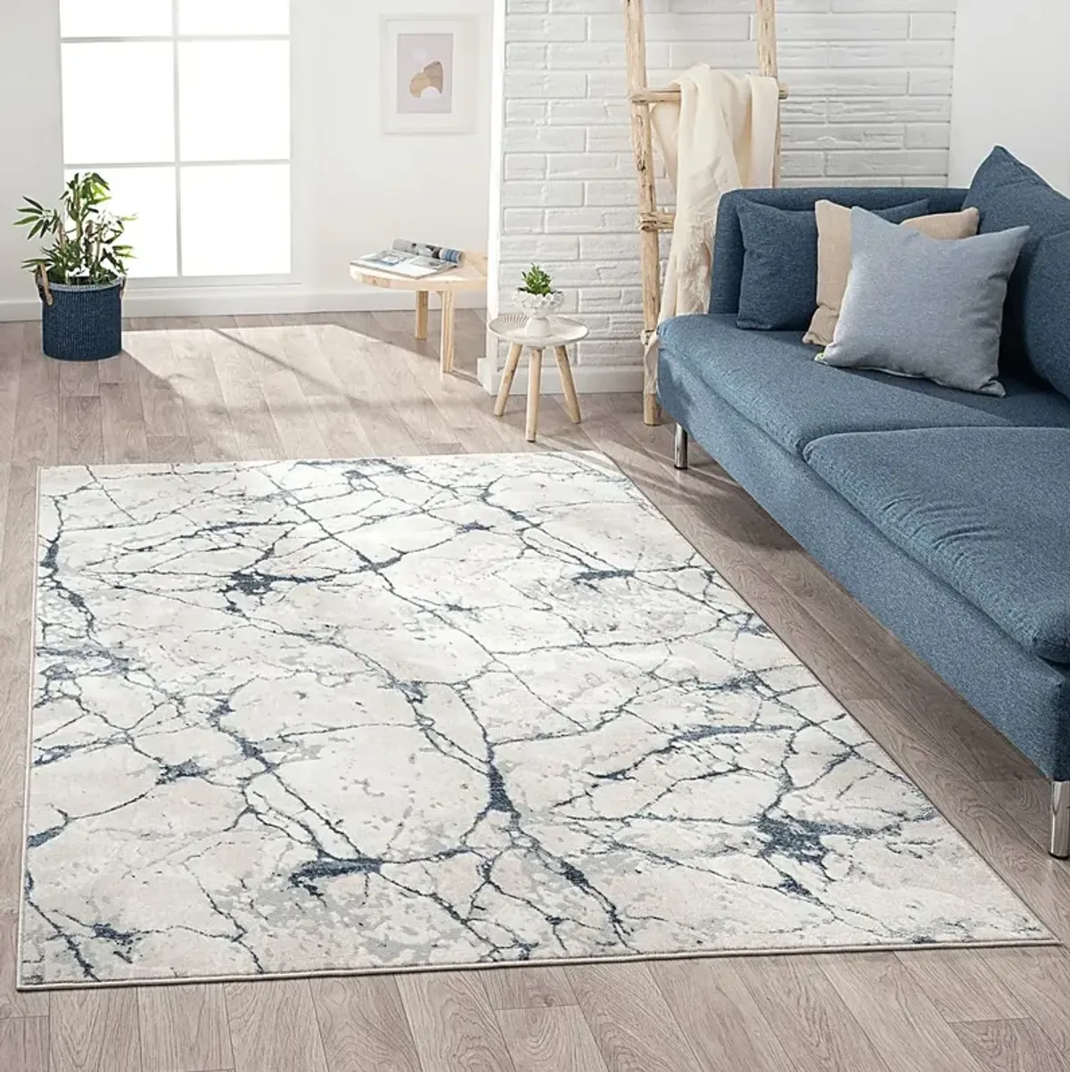 Felornos Light Gray 7'5 x 9'5 Rug