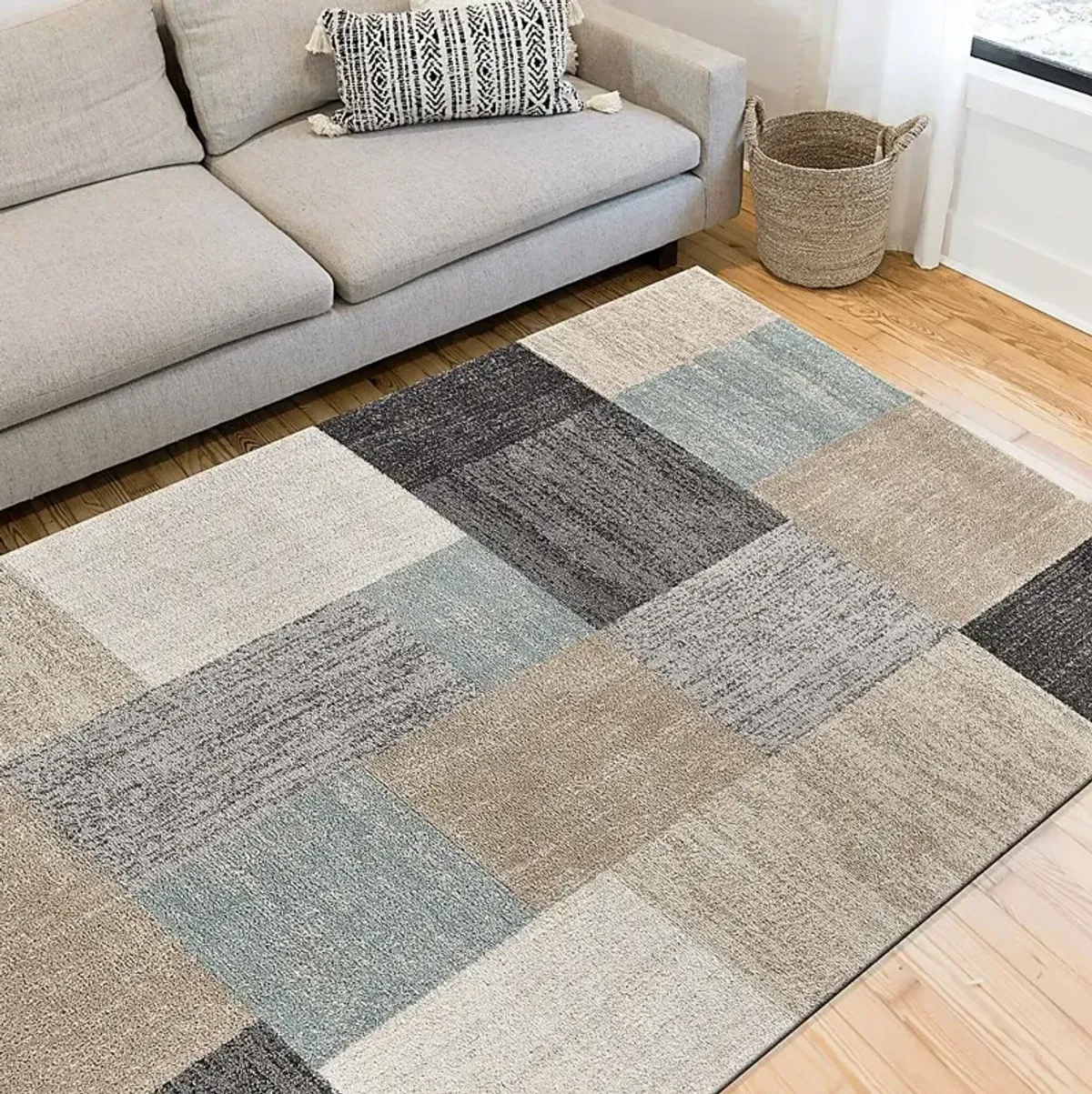 Drelana Tan 5'2 x 7'2 Rug