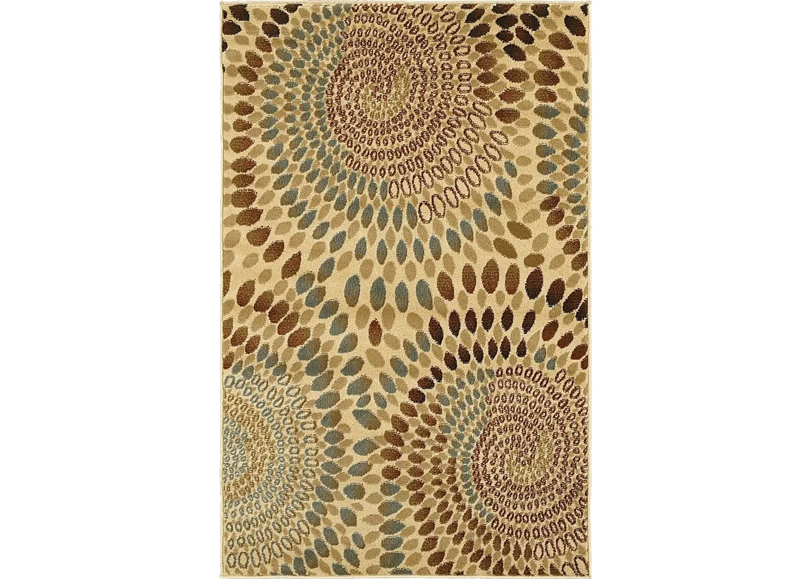 Carnella Orange 5'2 x 7'2 Rug