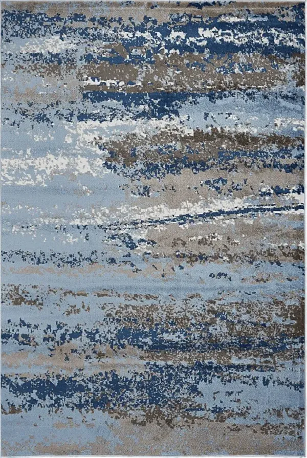 Stelosan Blue 5'2 x 7'2 Rug