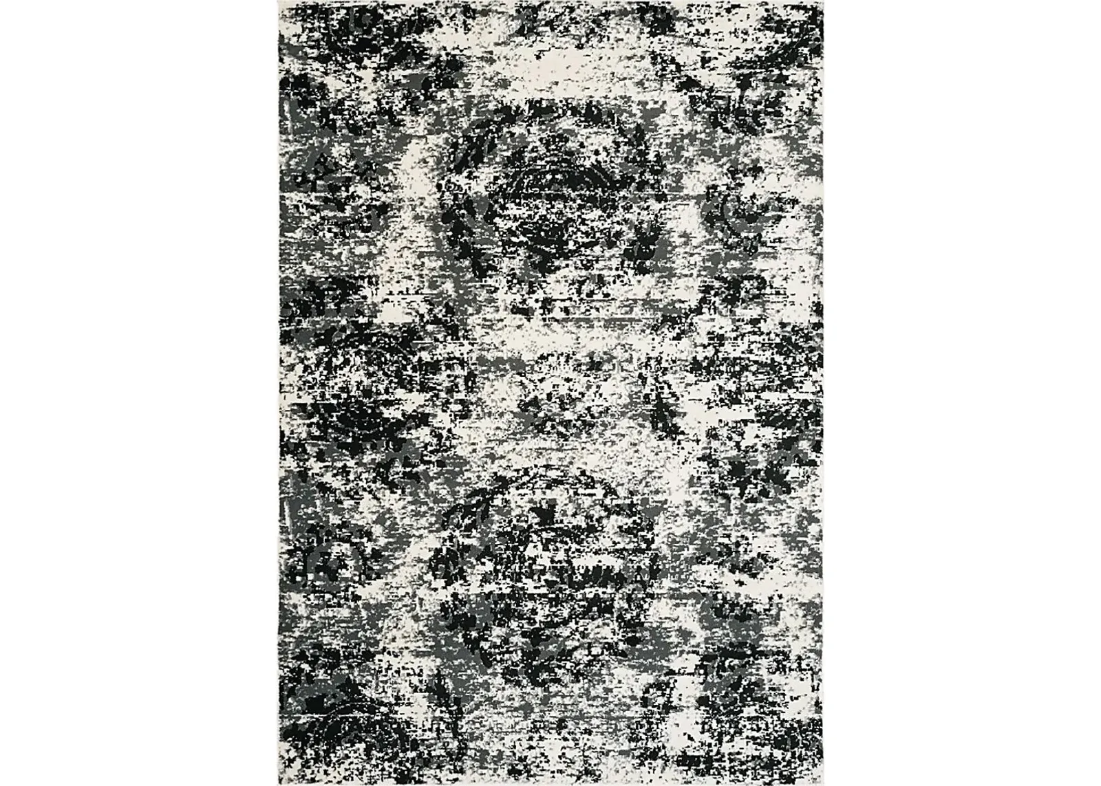 Harlowens Black 5'2 x 7'2 Rug