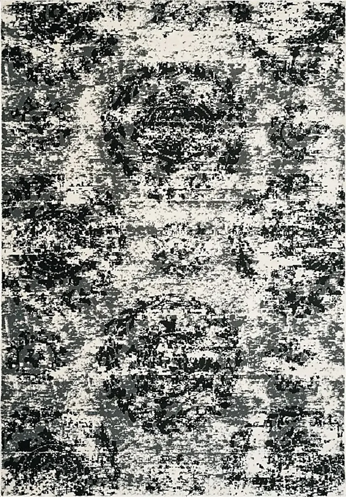 Harlowens Black 5'2 x 7'2 Rug