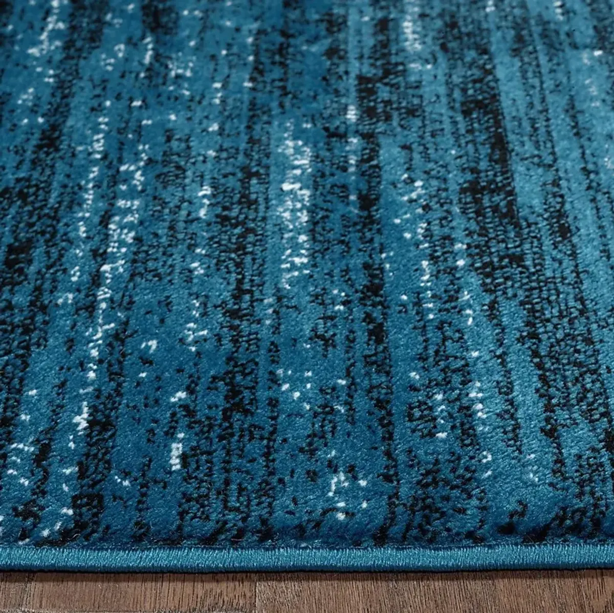 Felosas Dark Blue 7'9 x 9'5 Rug