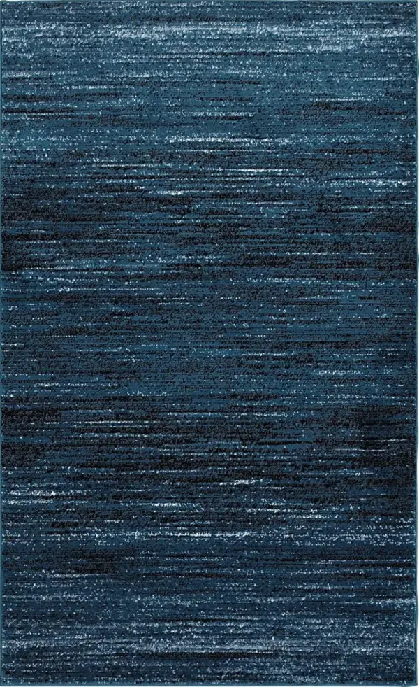 Felosas Dark Blue 7'9 x 9'5 Rug