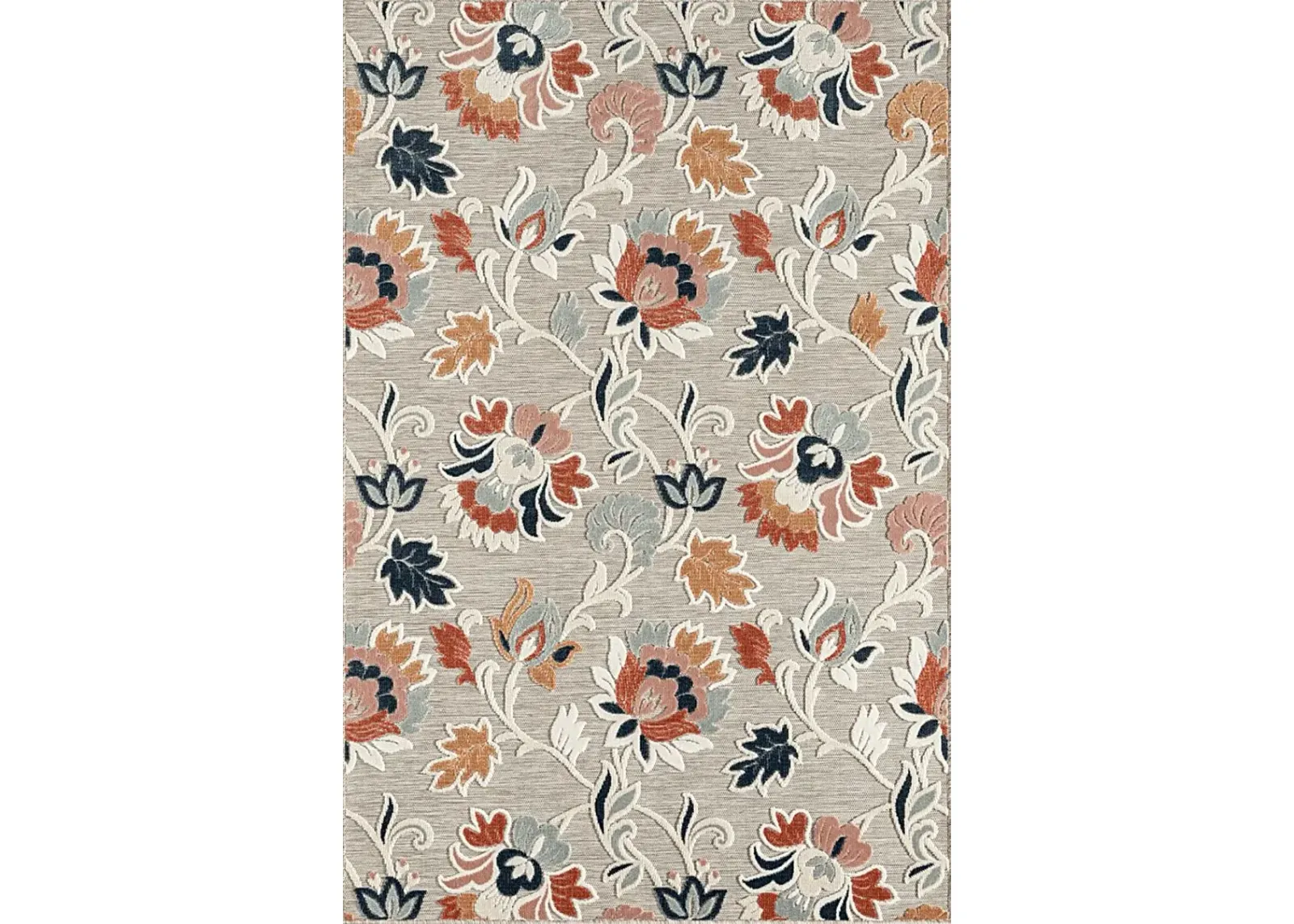 Anailas Gray 5' x 7' Rug