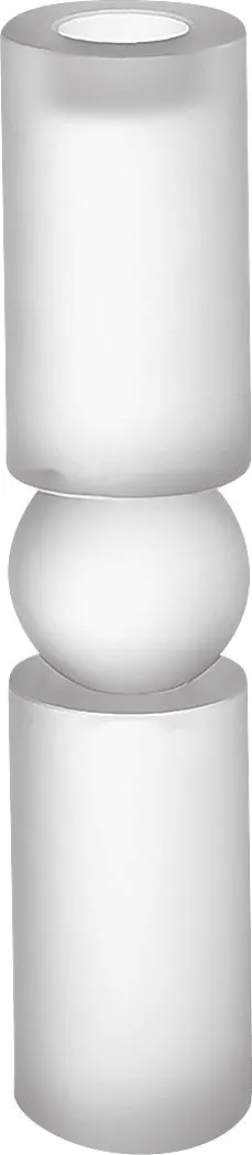 Nicoson III White Candle Holder