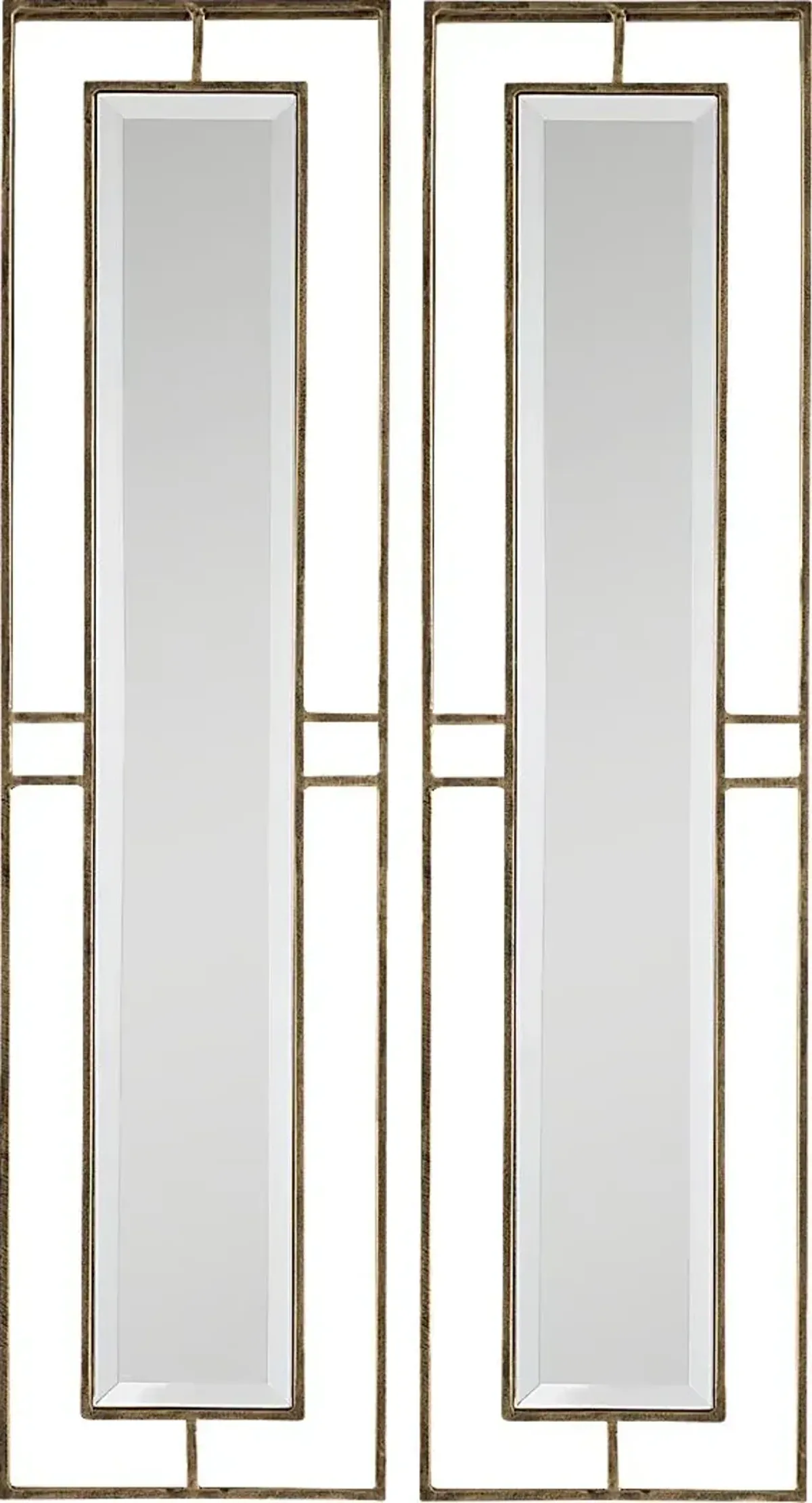 Rapalo Gold Mirror, Set of 2
