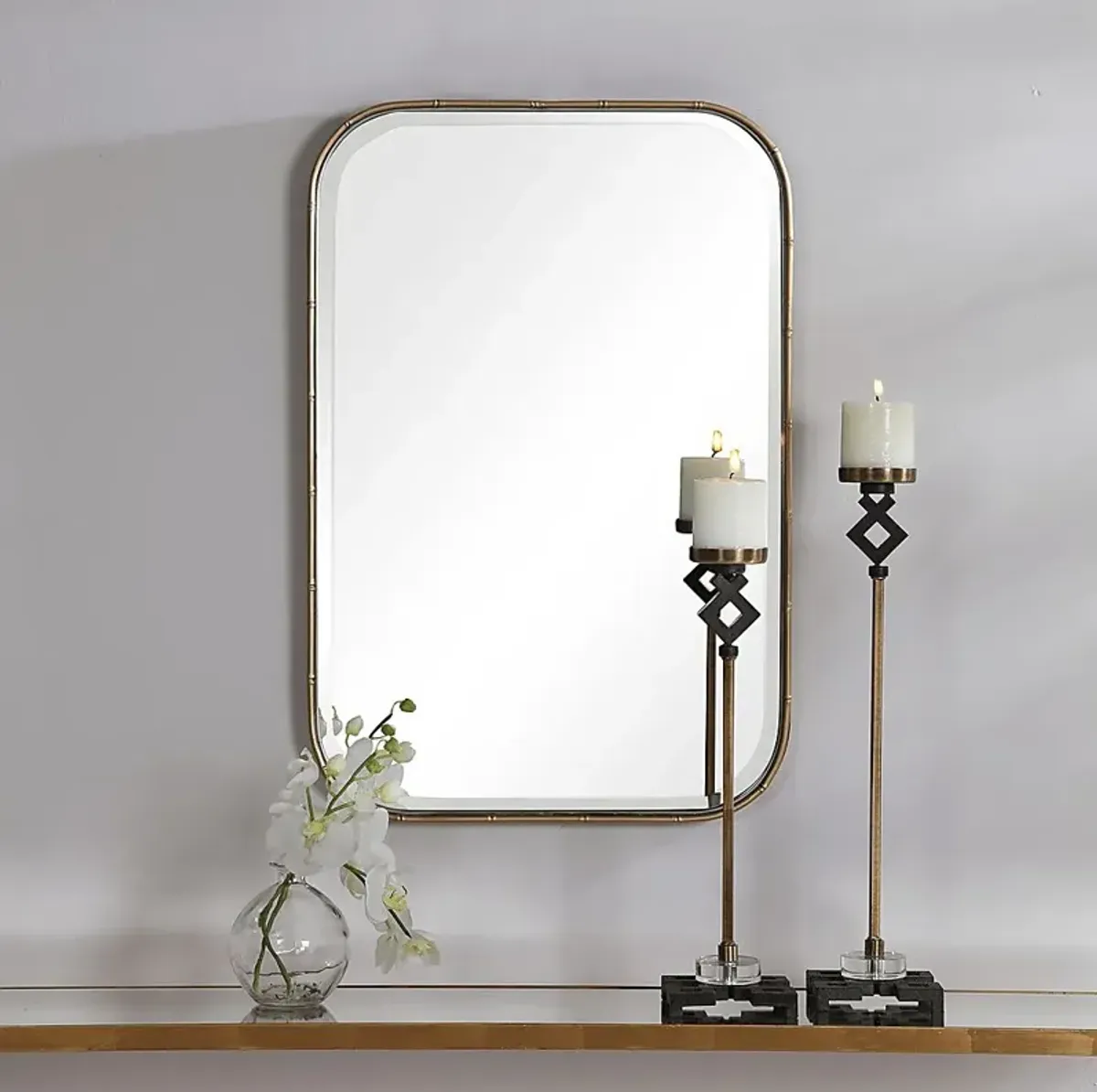 Manzantina Gold Mirror