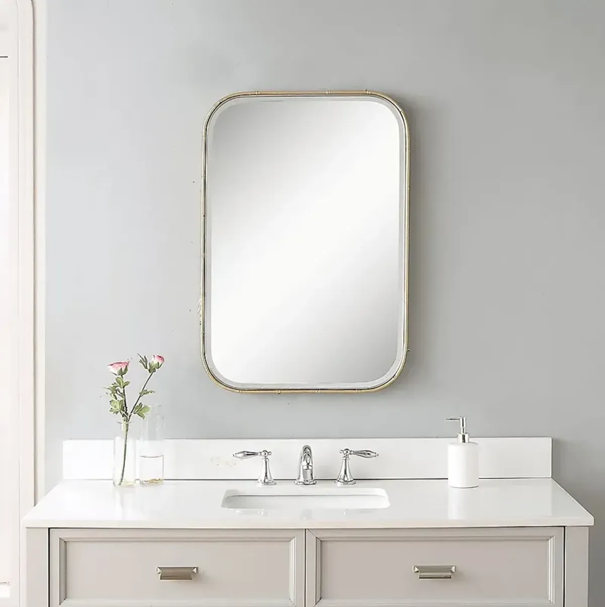 Manzantina Gold Mirror