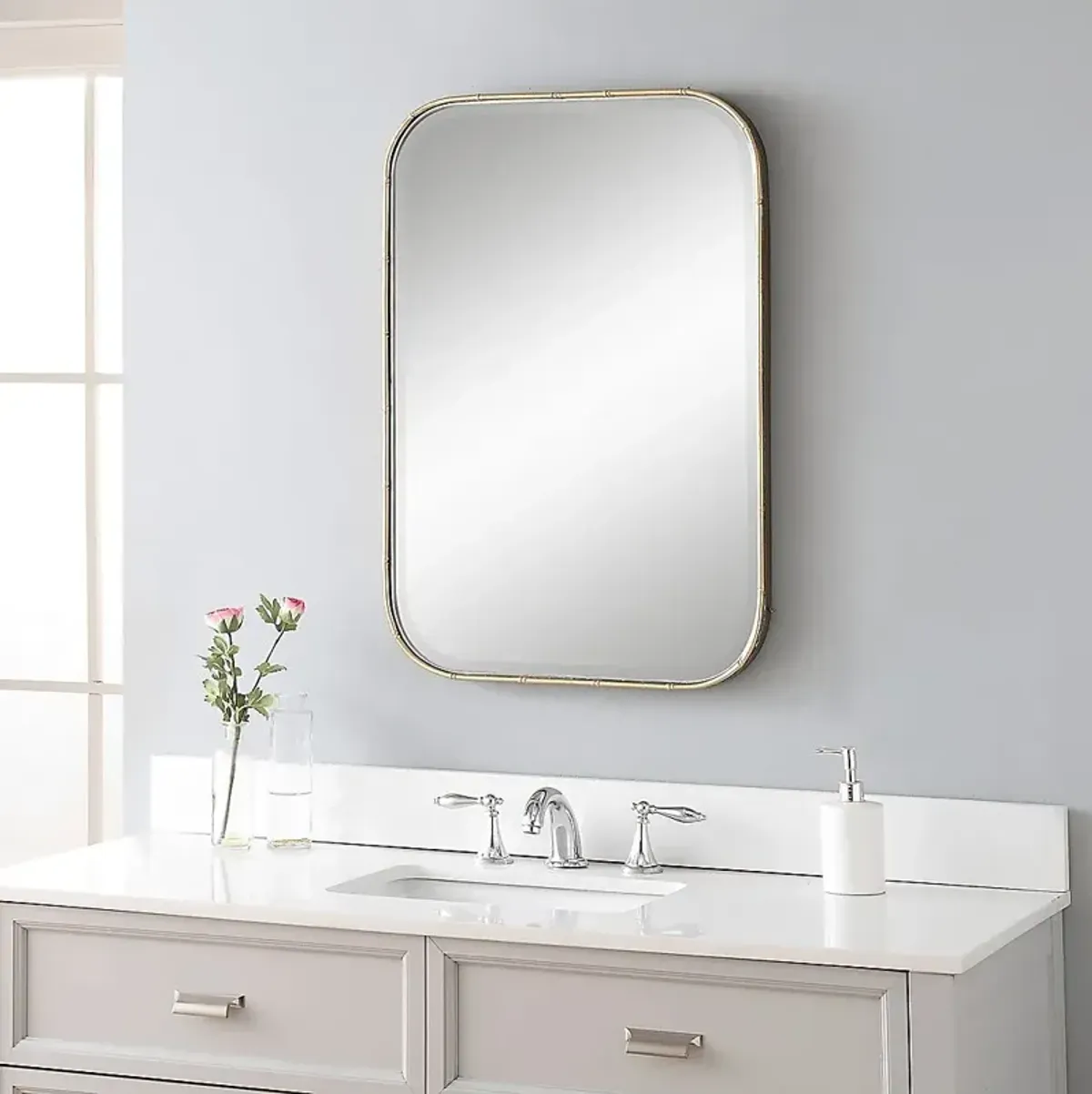 Manzantina Gold Mirror