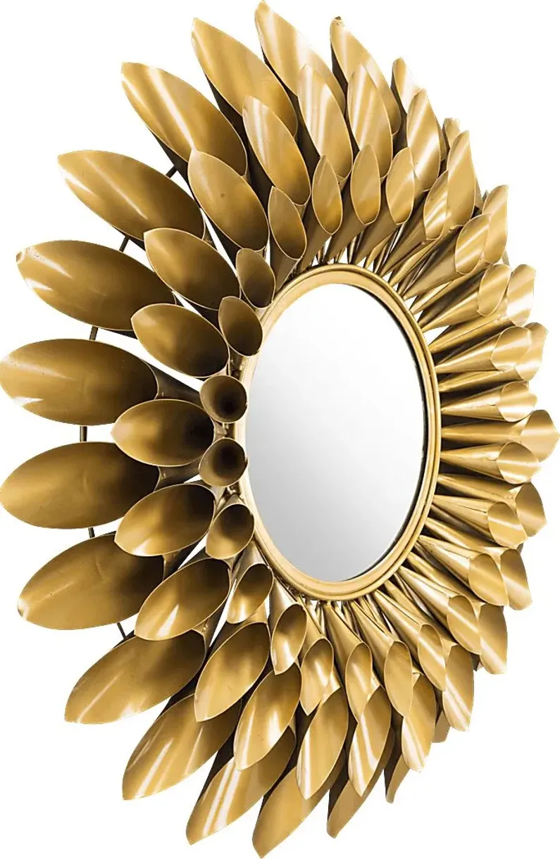 Rayburn Gold Mirror