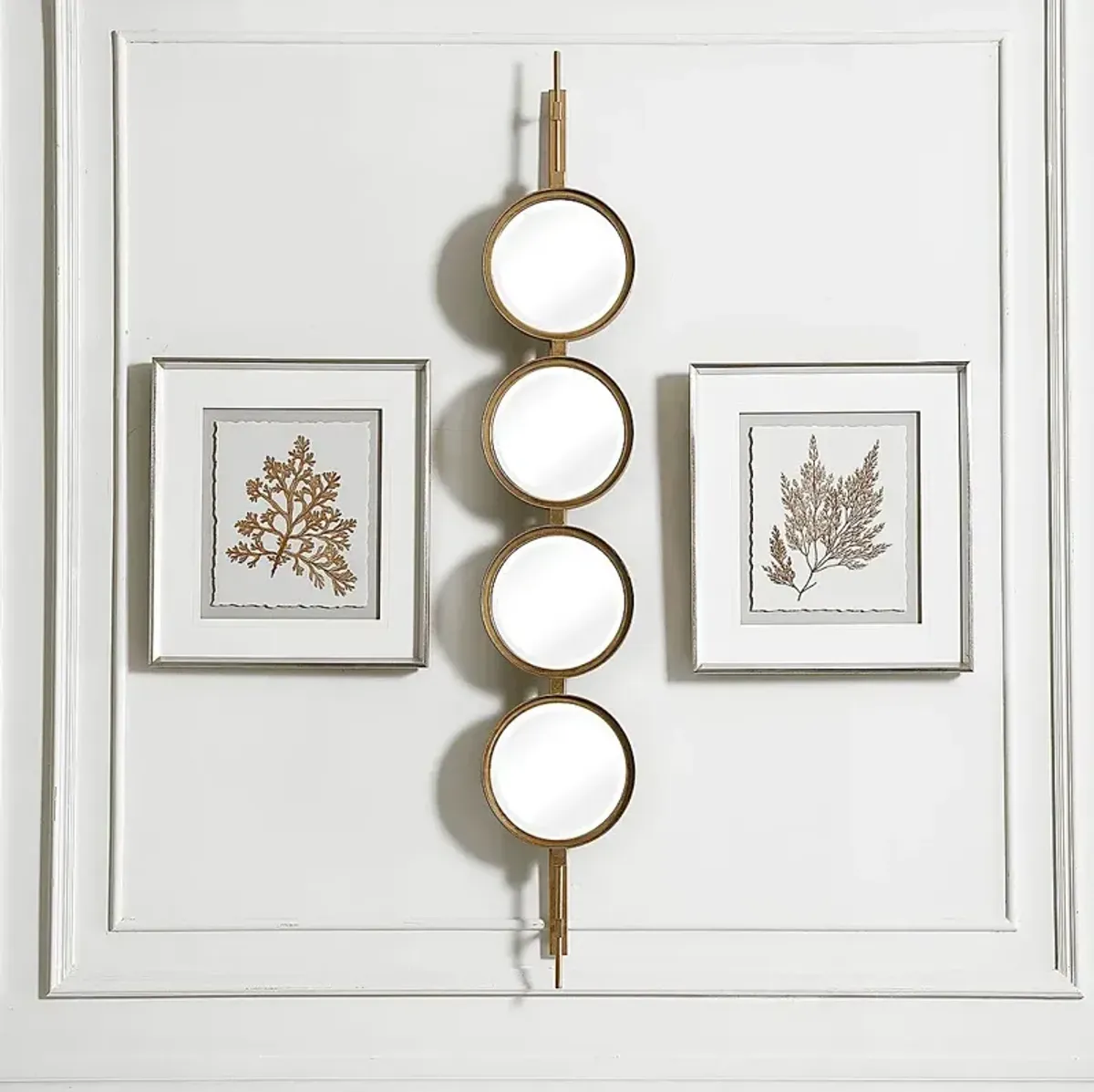 Whiteleigh Gold Mirror