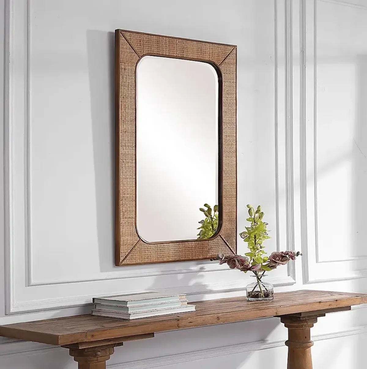 Weldstone Brown Mirror