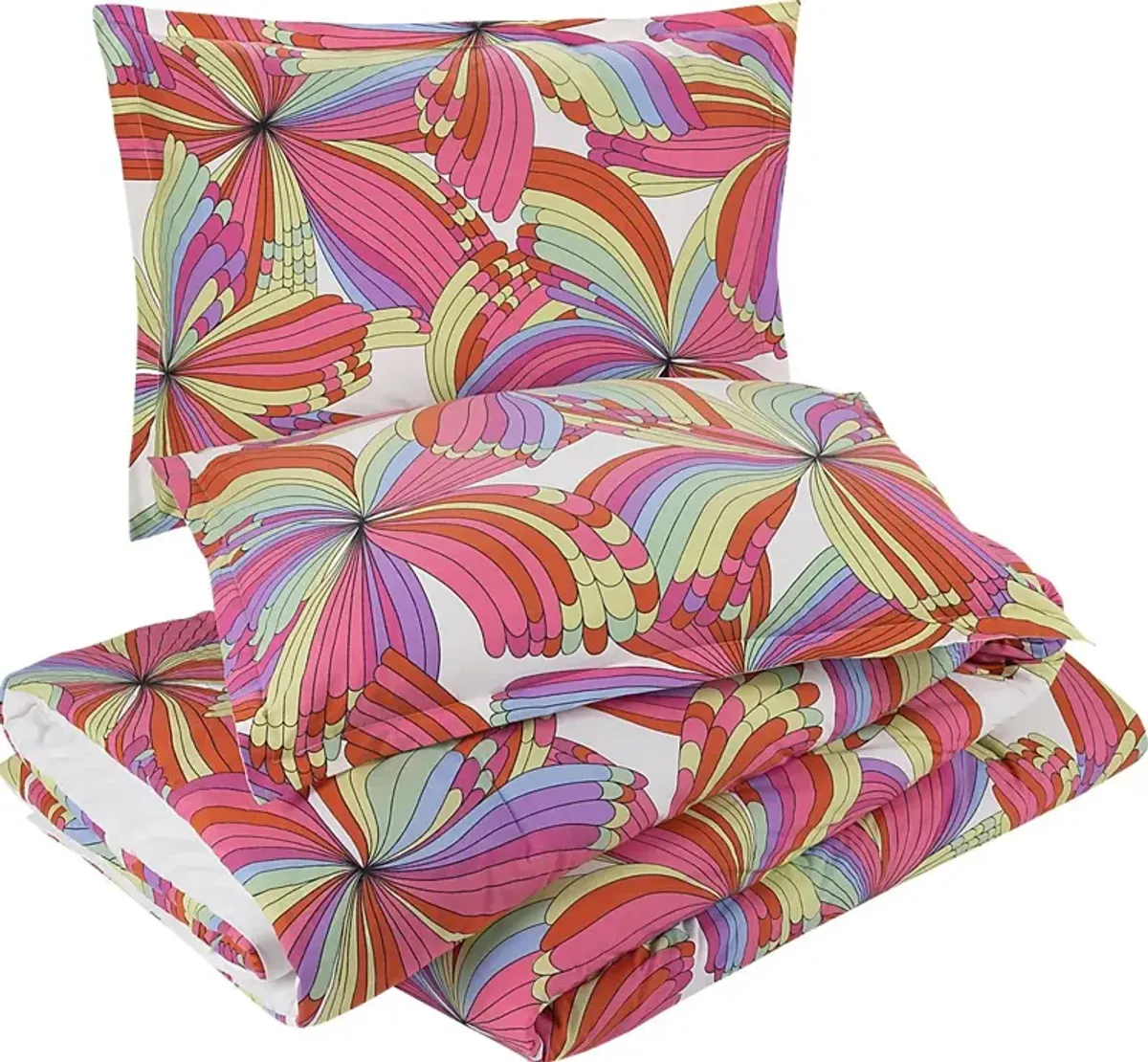 Pinwheel Fun Multi 3 Pc King Comforter Set