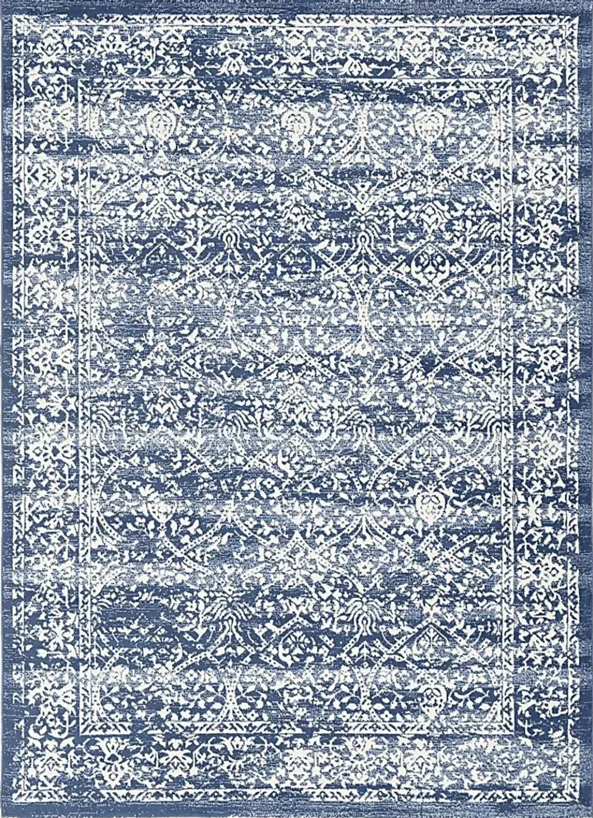 Shinnwood II Blue 6'7 x 9' Rug