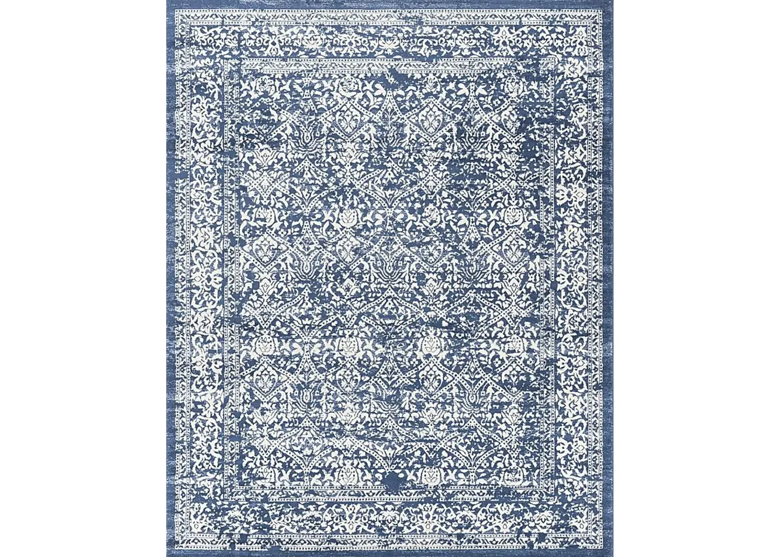 Shinnwood II Blue 7'10 x 10' Rug