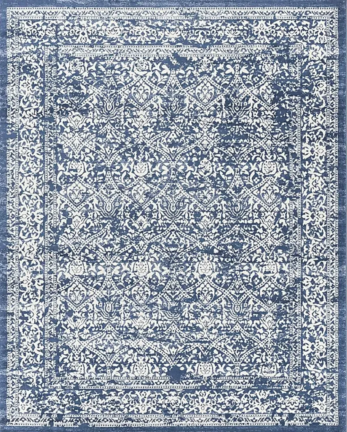 Shinnwood II Blue 7'10 x 10' Rug