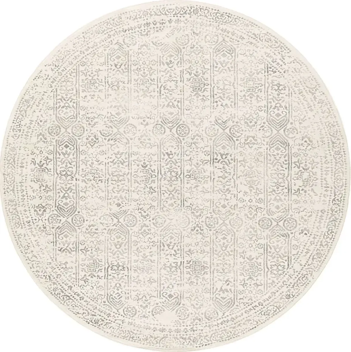 Shinnwood III Cream 6'7 Round Rug