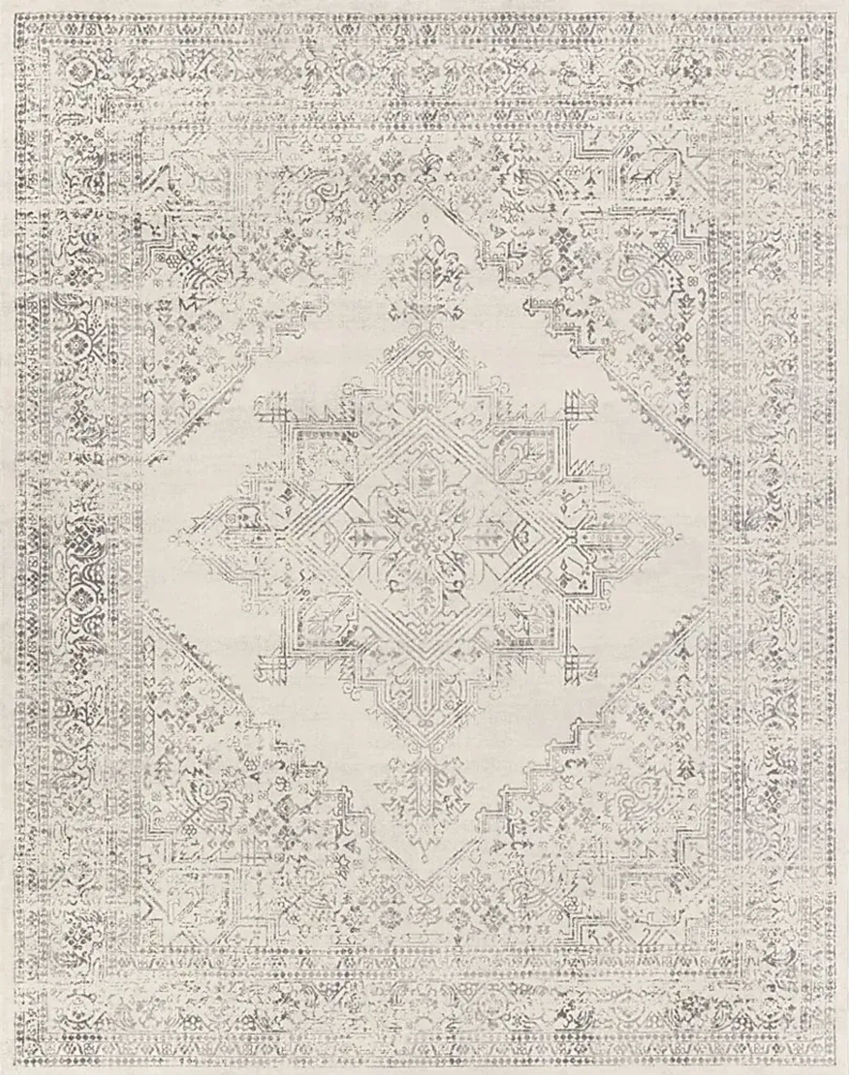 Shinnwood V White 7'10 x 10' Rug