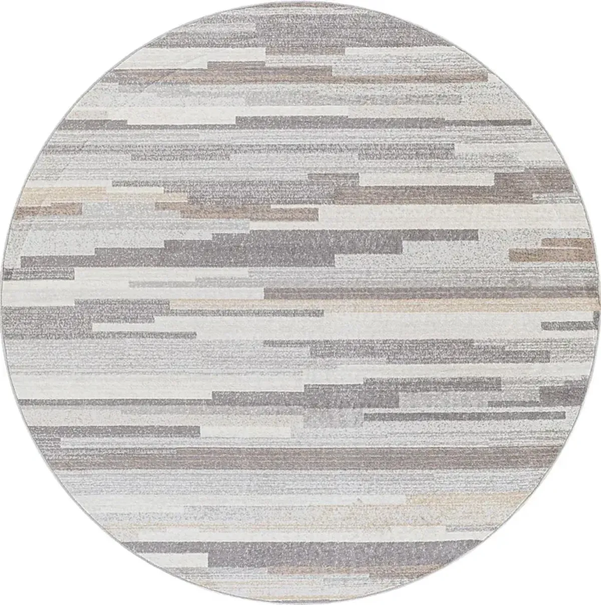 Sherbon I Gray 6'7 Round Rug