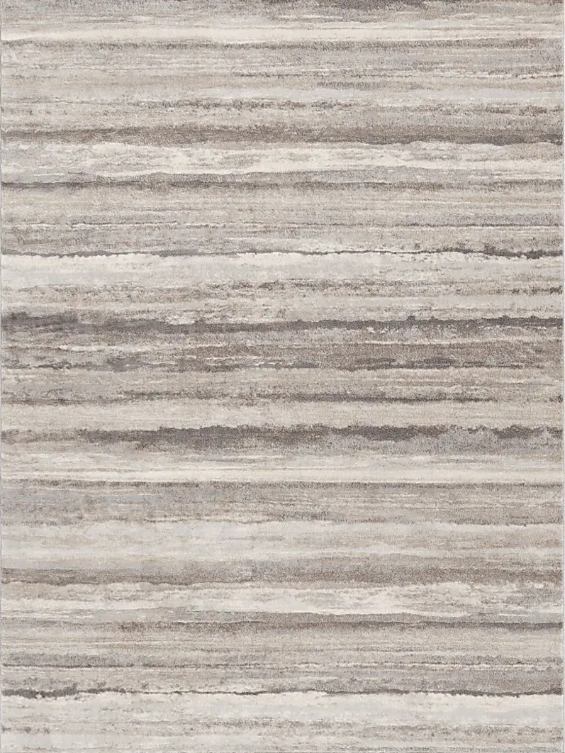 Sherbon III Gray 6'7 x 9' Rug