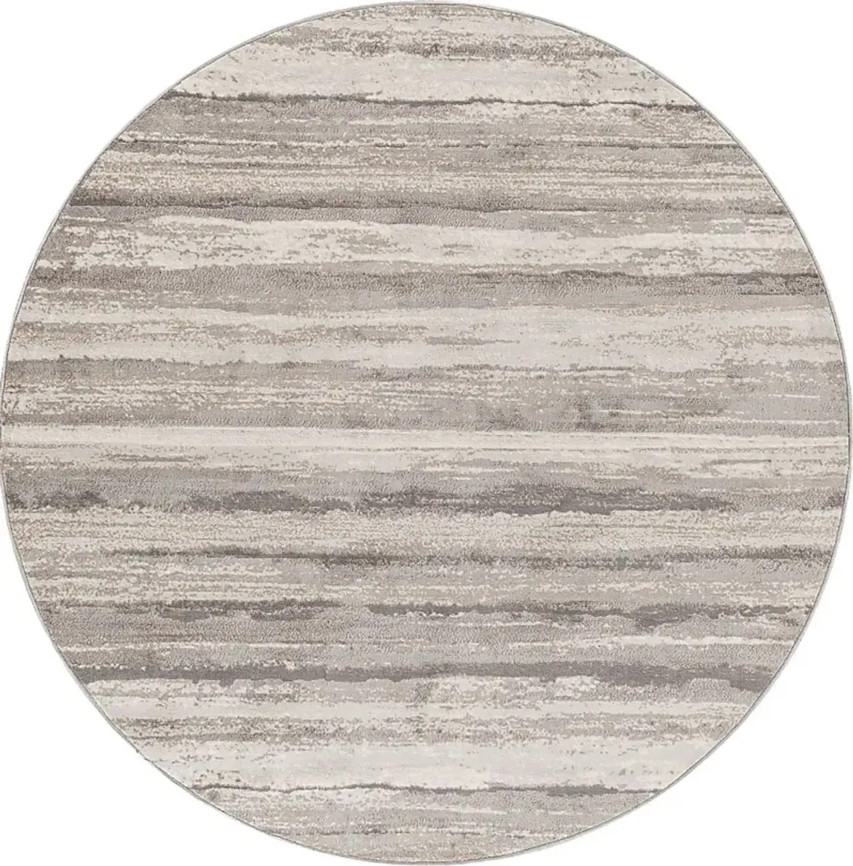 Sherbon III Gray 6'7 Round Rug