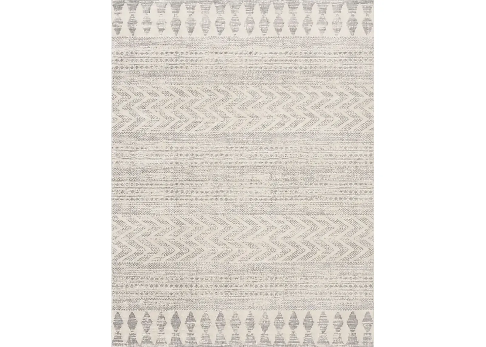 Sherbon V Off-White 6'7 x 9' Rug