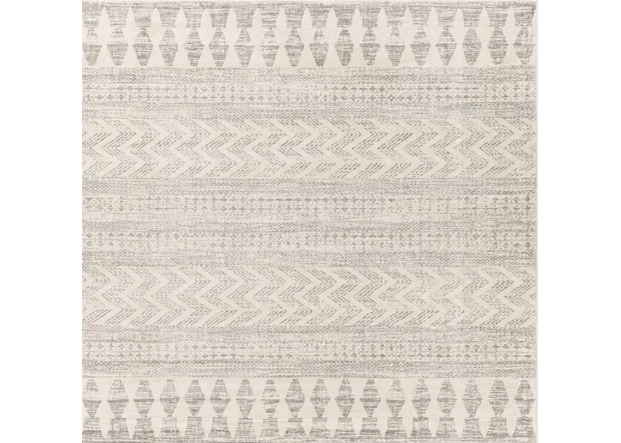 Sherbon V Off-White 6'7 Square Rug