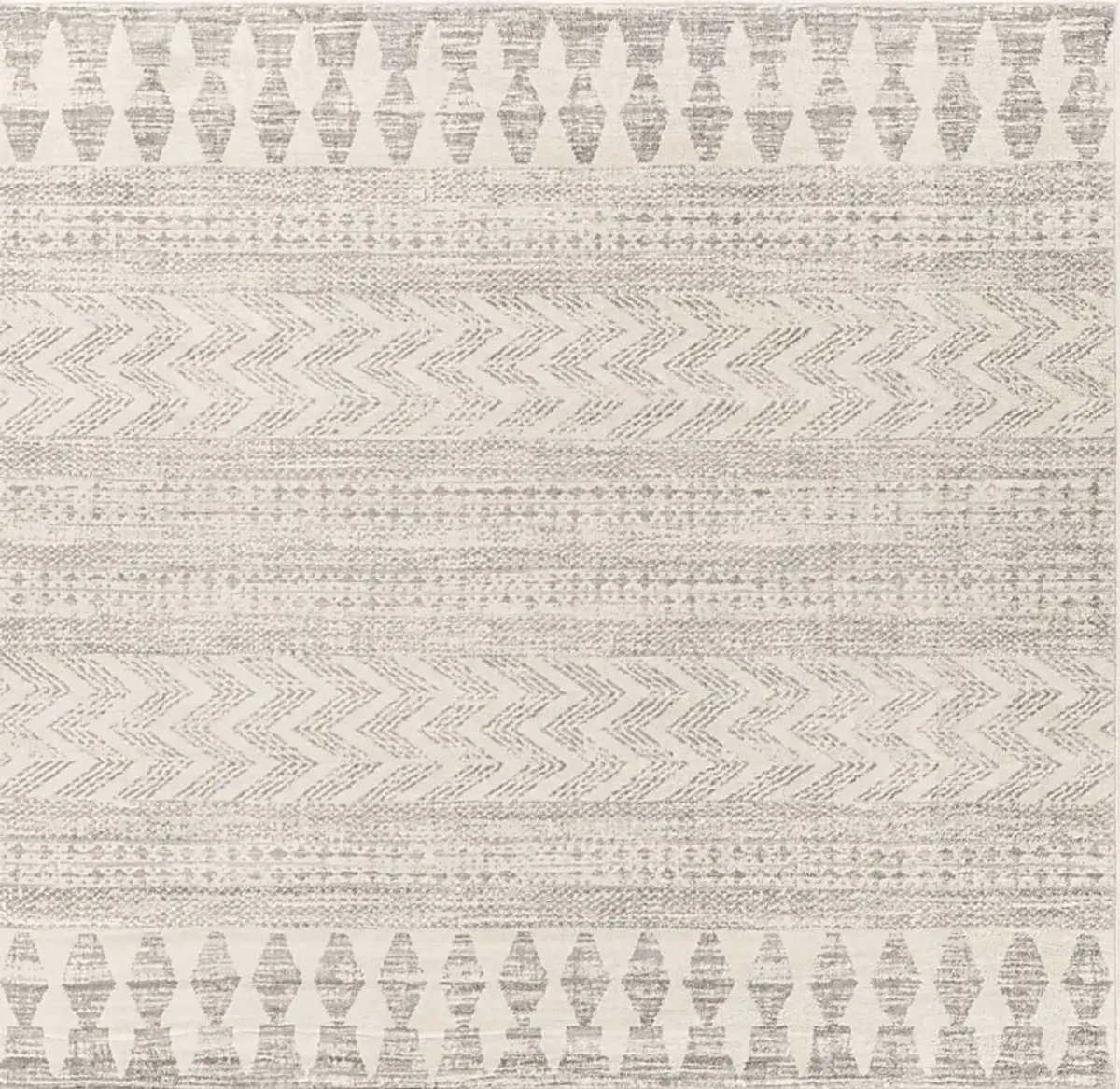 Sherbon V Off-White 6'7 Square Rug