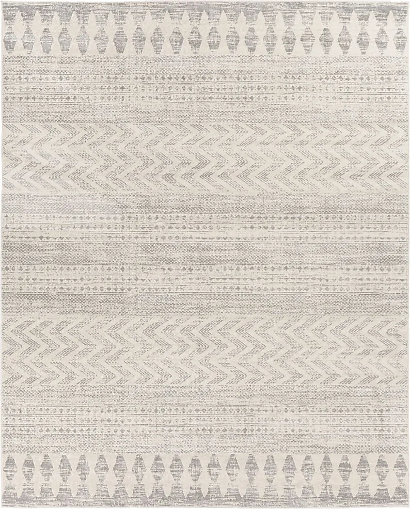 Sherbon V Off-White 7'10 x 10' Rug