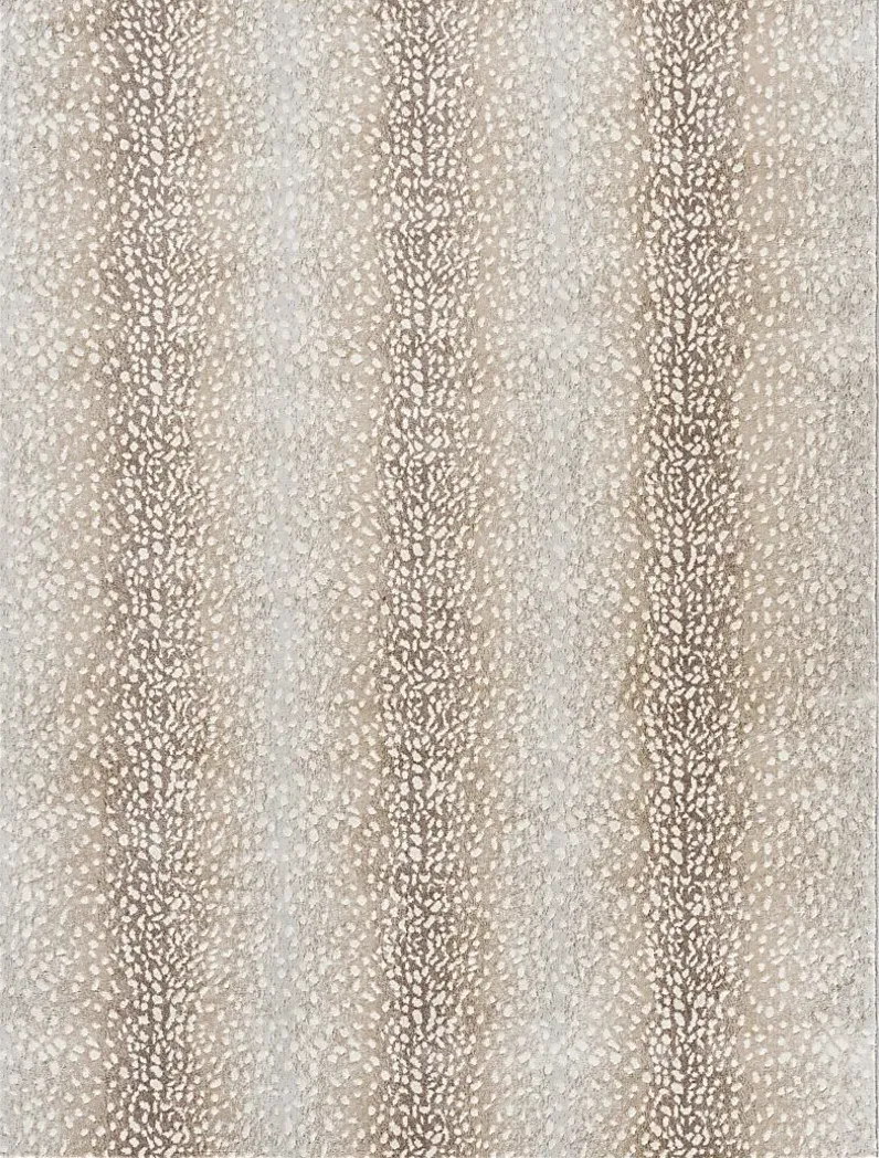 Sharease IV Tan 5'3 x 7'1 Rug