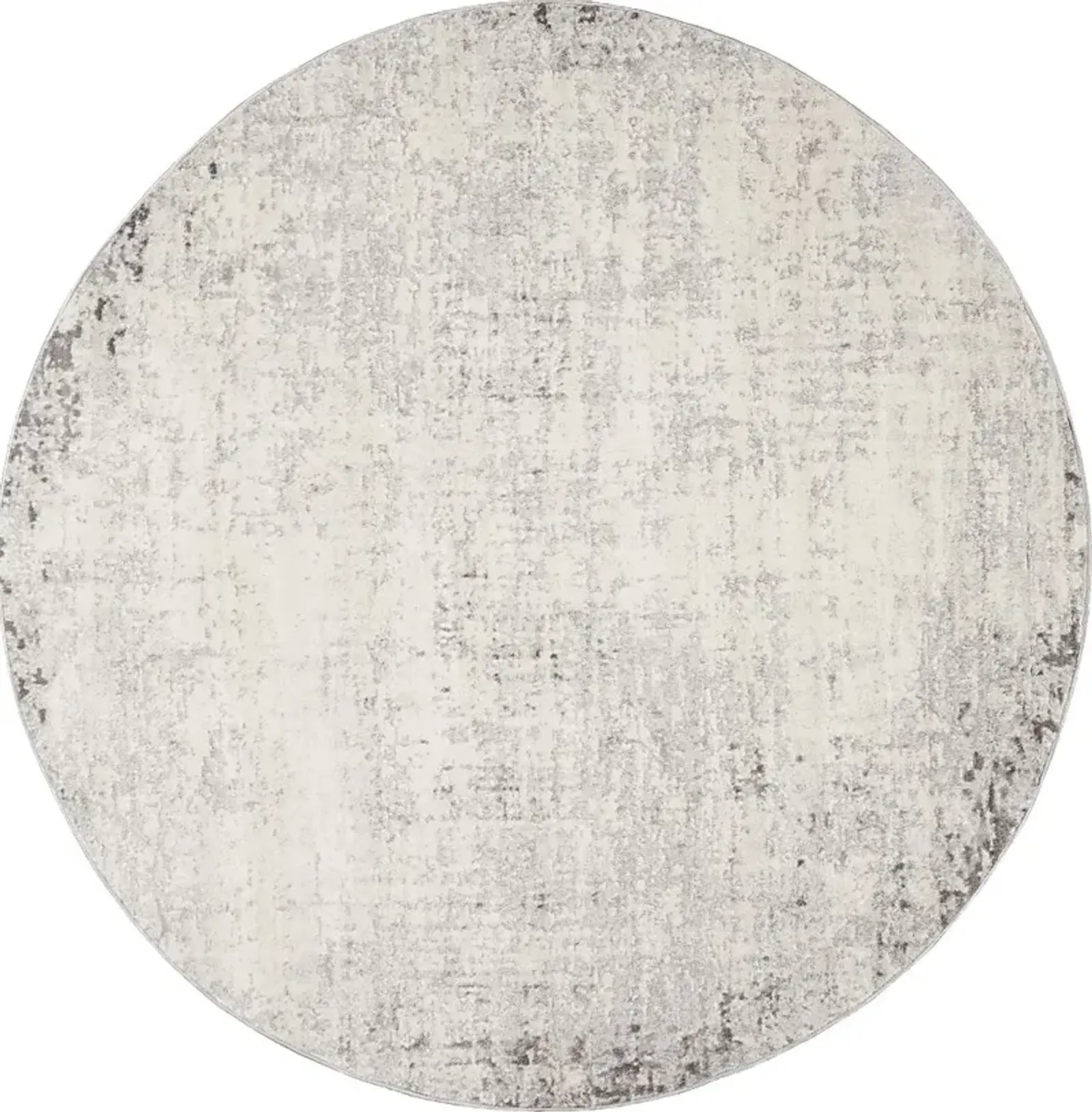 Sharease V Gray 7'10 Round Rug