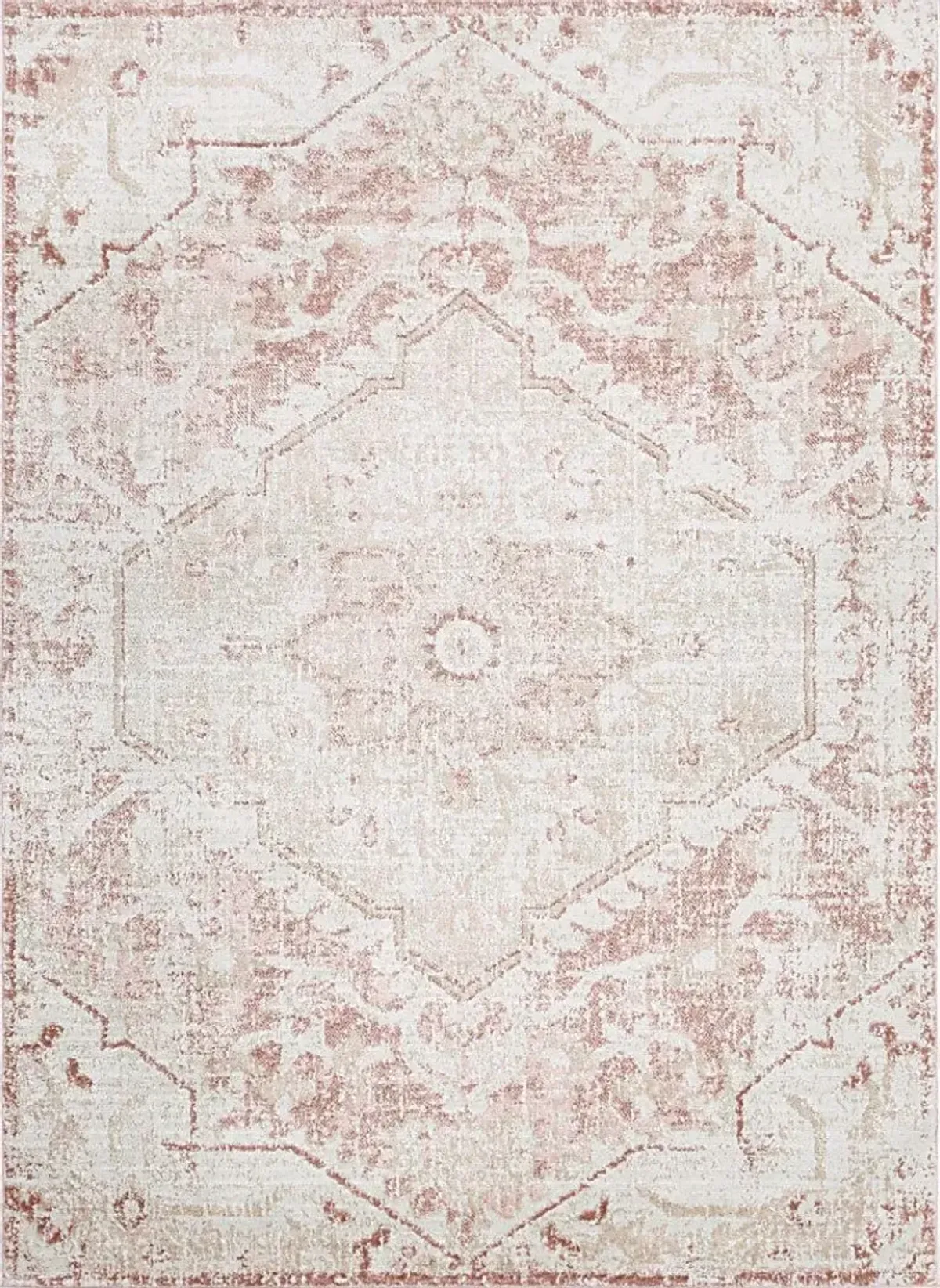 Sebrell Pink 5'2 x 7' Rug