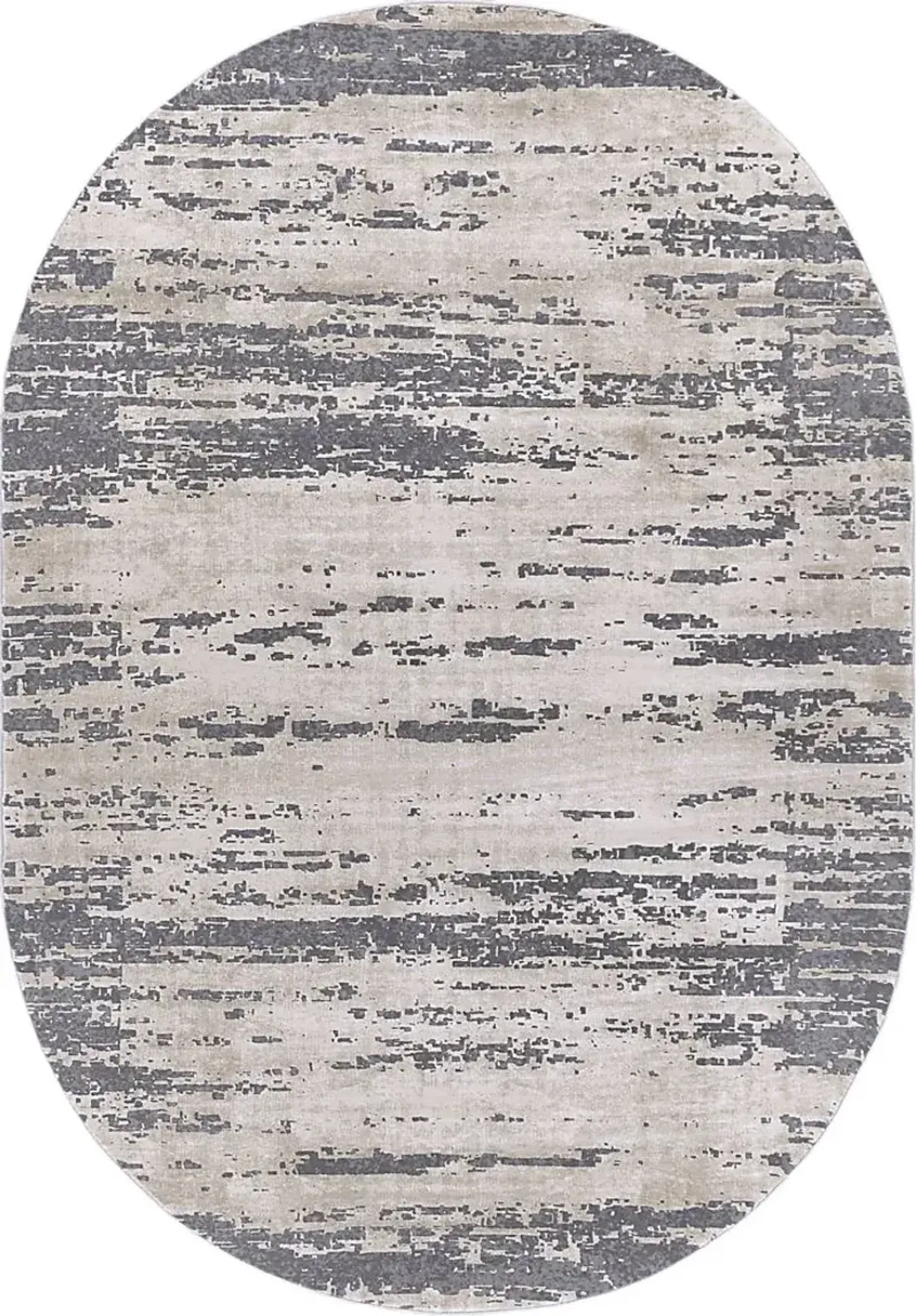 Reigate I Tan 6'7 x 9'6 Oval Rug