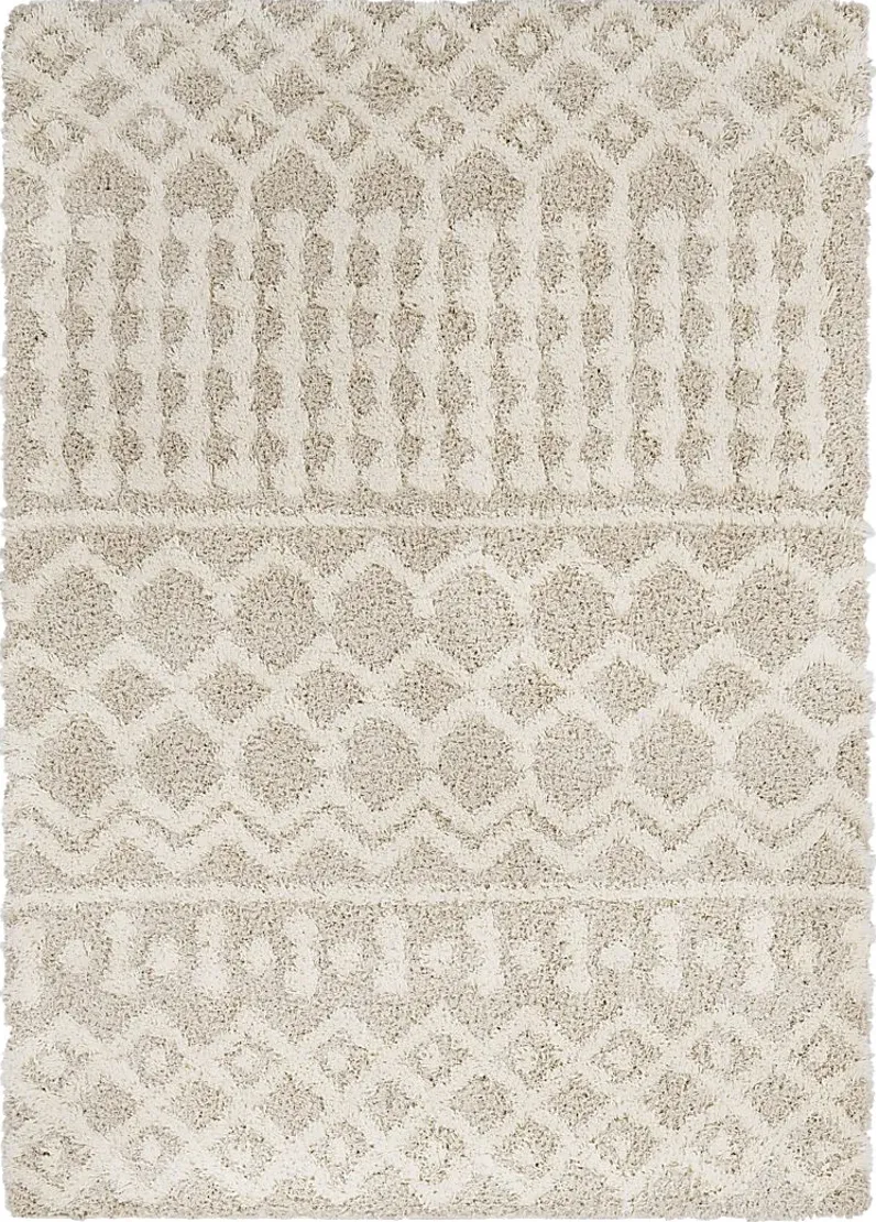 Rehder I Cream 5'3 x 7'3 Rug