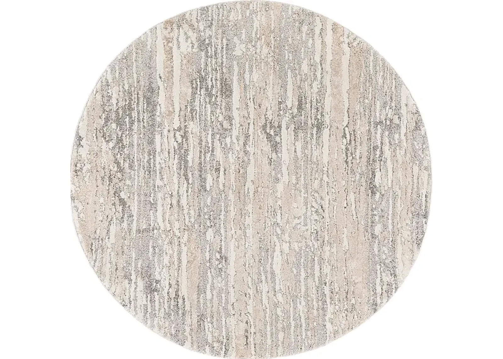 Ragland I Gray 5'3 Round Rug