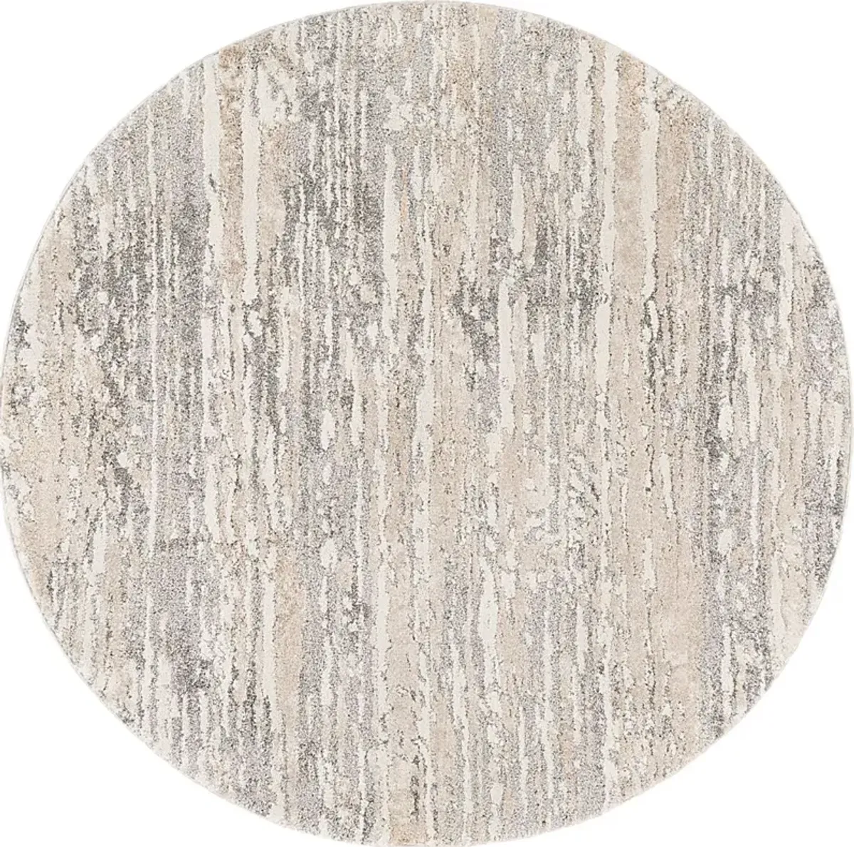 Ragland I Gray 5'3 Round Rug