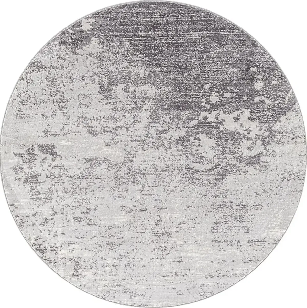 Polvogt II Slate 6'7 Round Rug