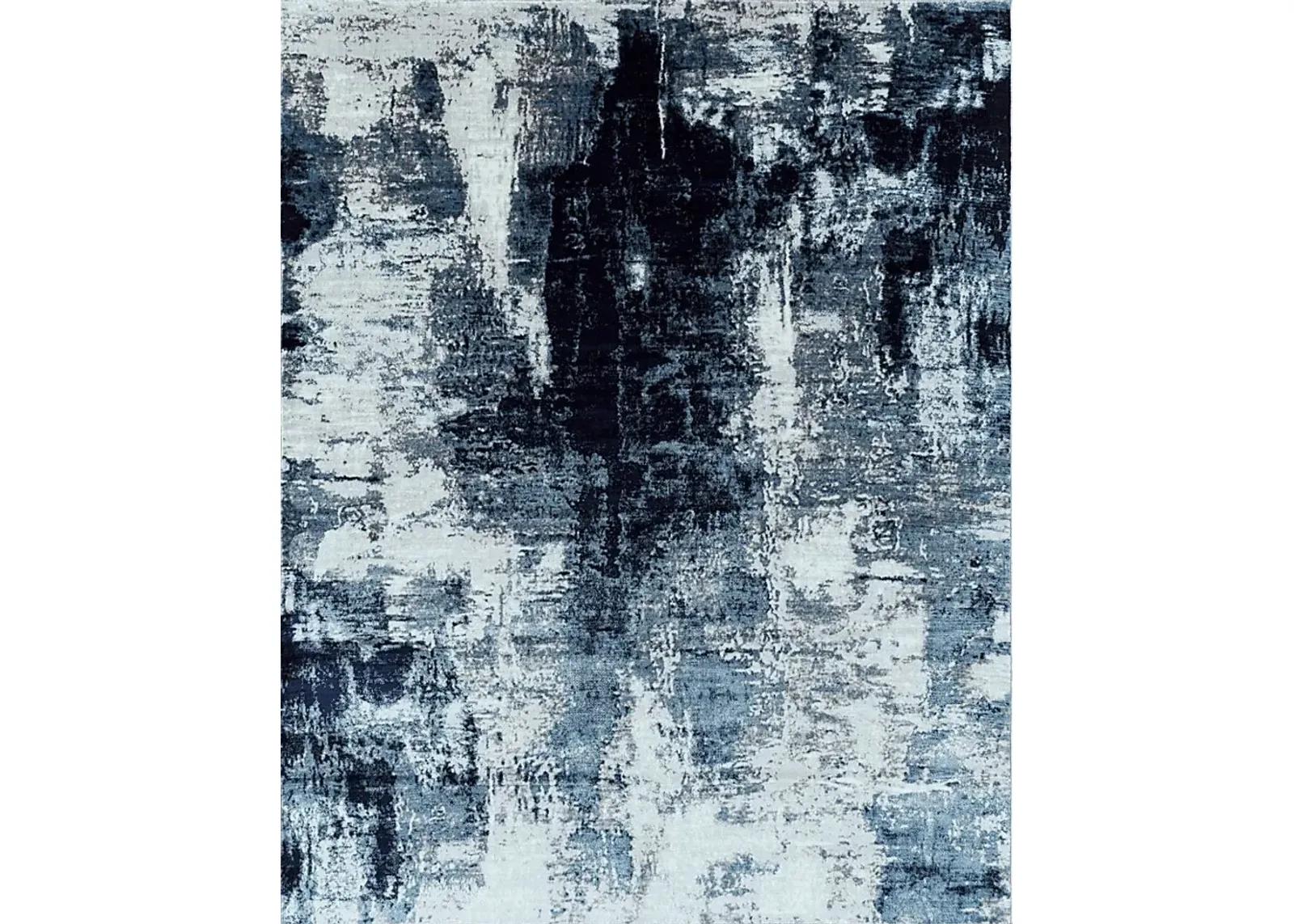 Polvogt III Blue 6'7 x 9' Rug