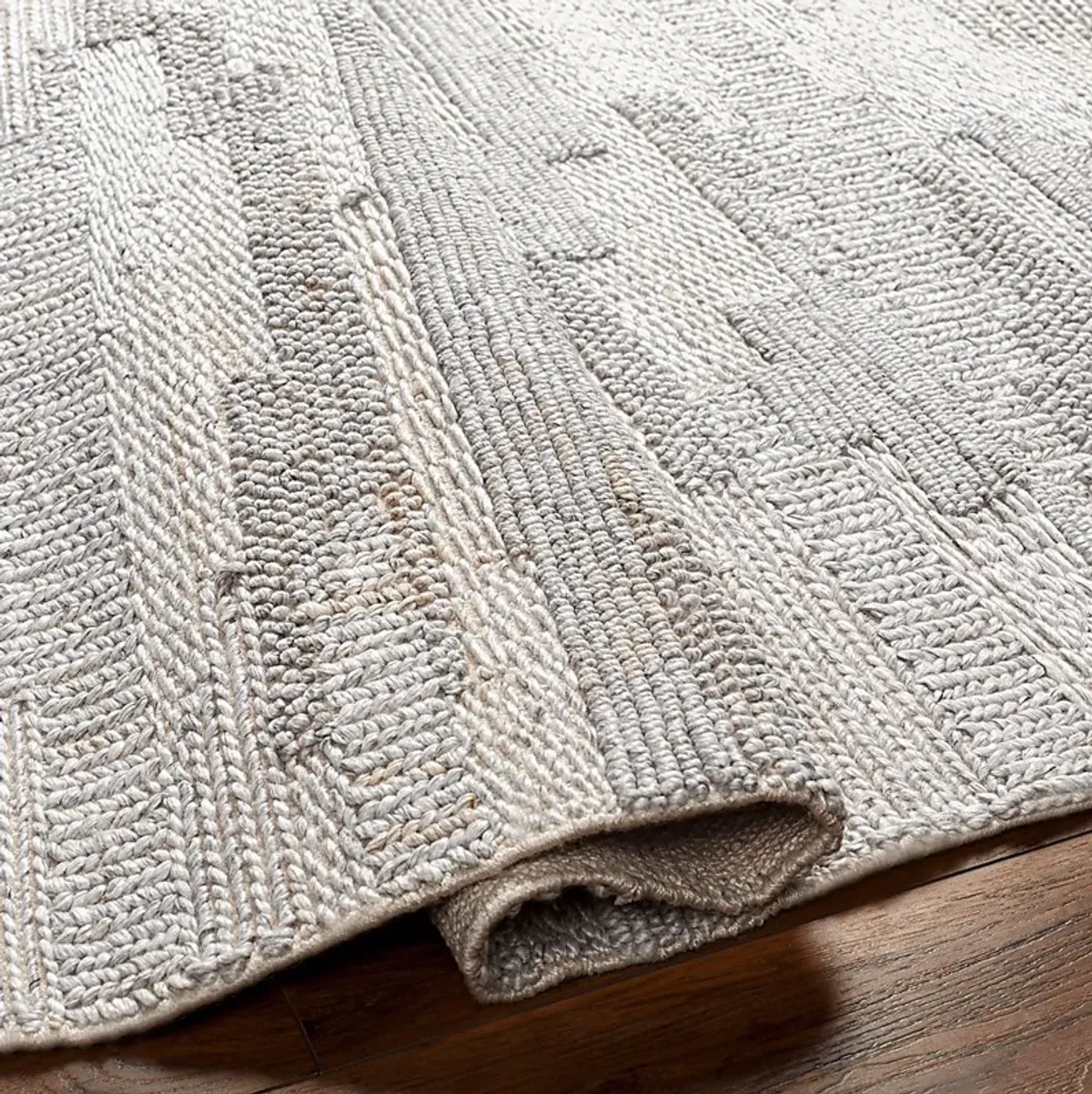 Wolverting Gray 5' x 7'6 Rug