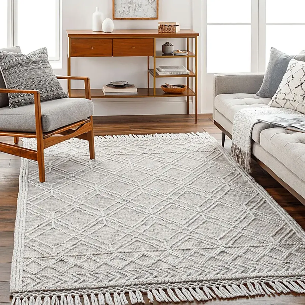 Swithland I Cream 6' x 9' Rug