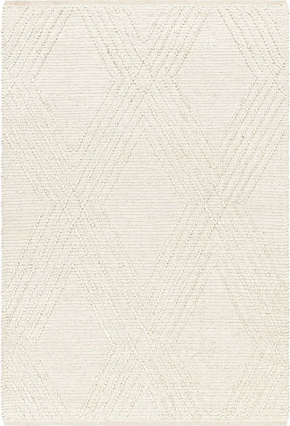 Singleleaf Cream 5' x 7'6 Rug