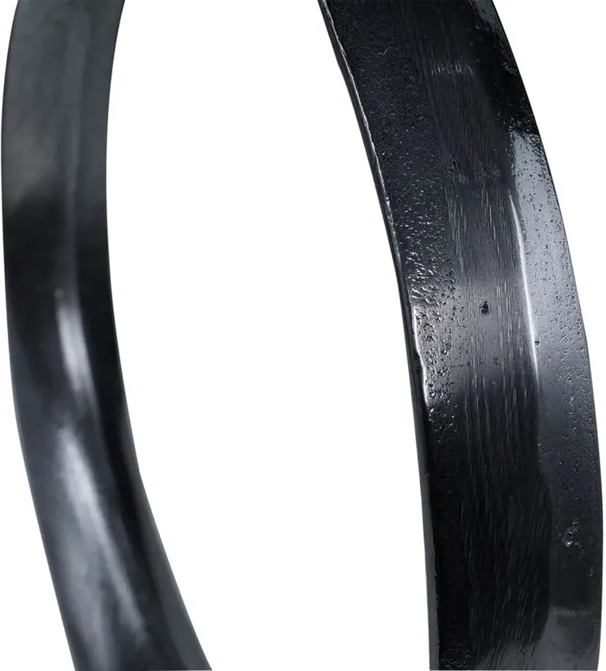 Venella Black Sculpture, Set of 2